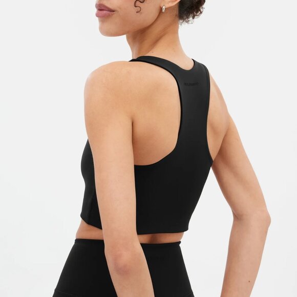 BNWT Girlfriend Collective Black Paloma Racerback Bra, small - Picture 4 of 7